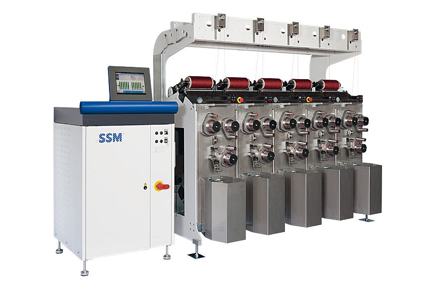 DP5-S draw heat setting winder