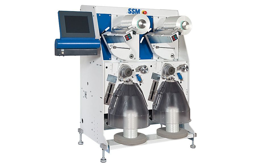 DURO-TW precision package winder for technical yarns